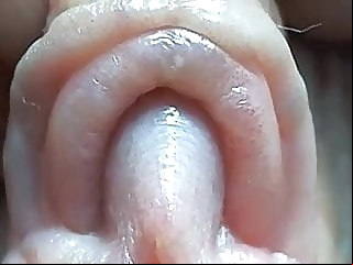 Clitoris close-up webcam amateur close-up video
